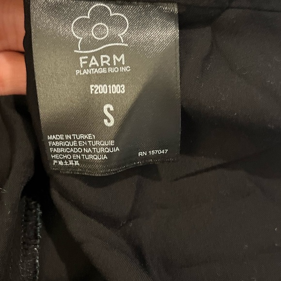 FARM Rio Women's Multicolor Floral Top with Long Sleeves, Size S - Picture 9 of 10